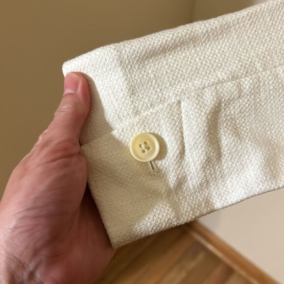 Banana Republic cream blazer Jacket size 8 nwt - Picture 3 of 9